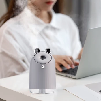 

HOT Portable Mini USB Humidifier 7 Color LED Light Air Humidifier Essential Purifier Ultrasonic Aromatherapy Diffuser