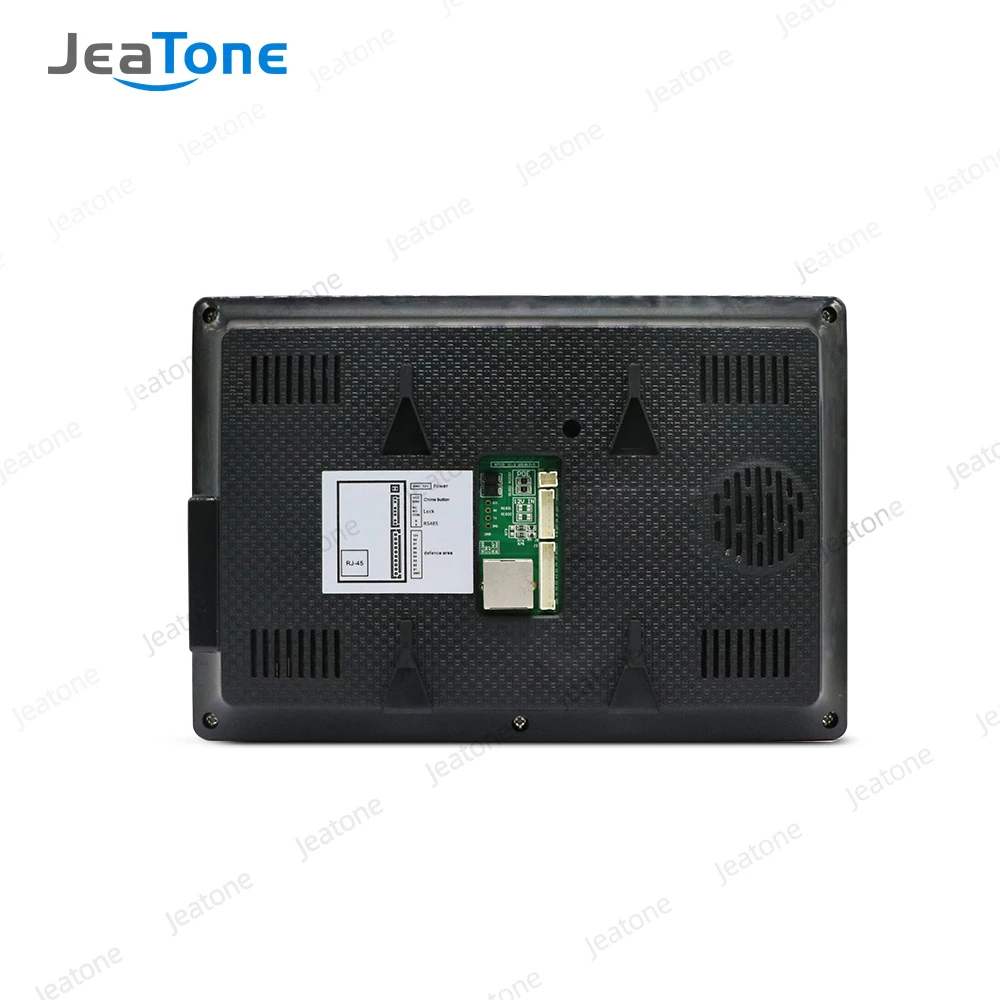 JeaTone 7 дюймов WiFi IP сенсорный экран видеодомофон для большого здания система