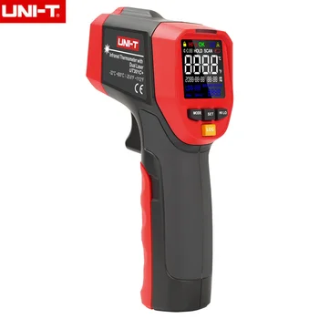 

UNI-T UT301C+/UT302C+/UT303C+ Infrared thermometers accuracy ±1.5℃ Industrial High-definition Color Screen Thermometer