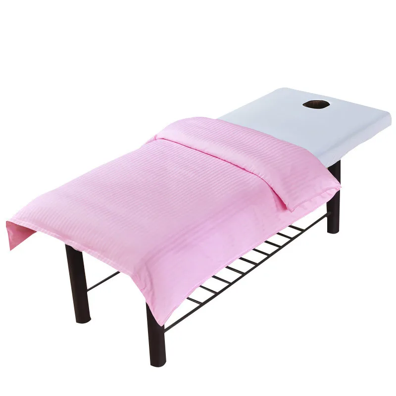 1Pcs 100% Cotton Beauty Salon Dulvet Cover 120x180cm Bed Cover for Beauty Salon SPA Massage Soft Facial Bed Quilt
