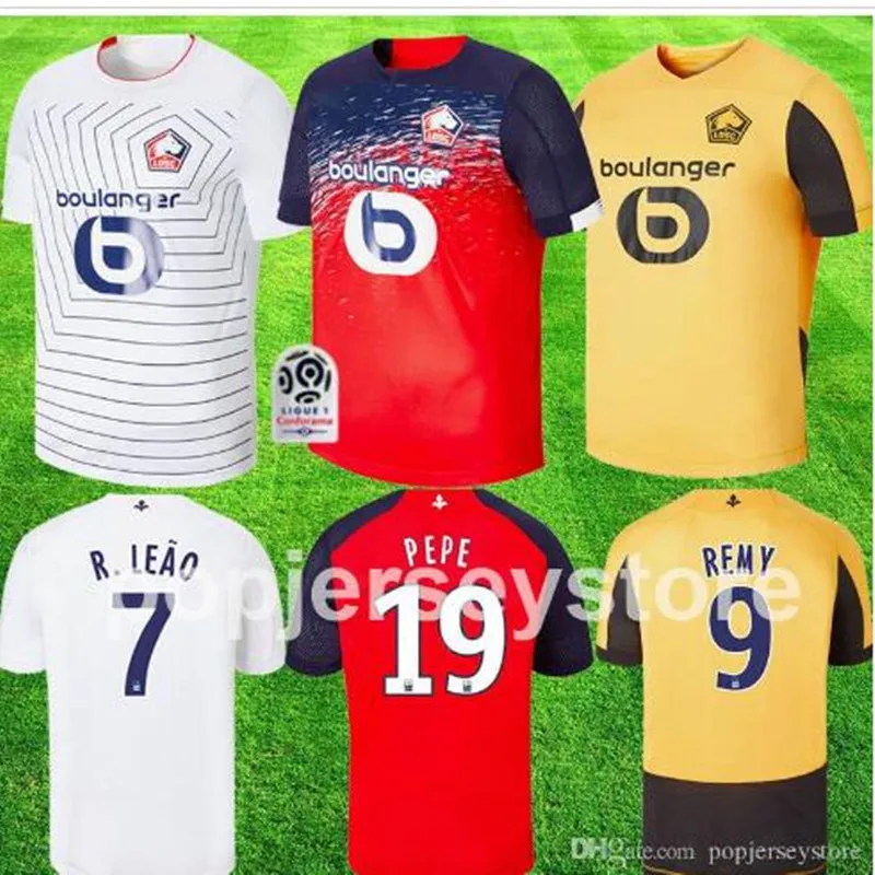 Lille футбольные майки REMY FONTE BAMBA R LEAO YAZICI PIED SOUMAORO CELIK футбольные футболки 19 20 Lille олимпийка JIKONE