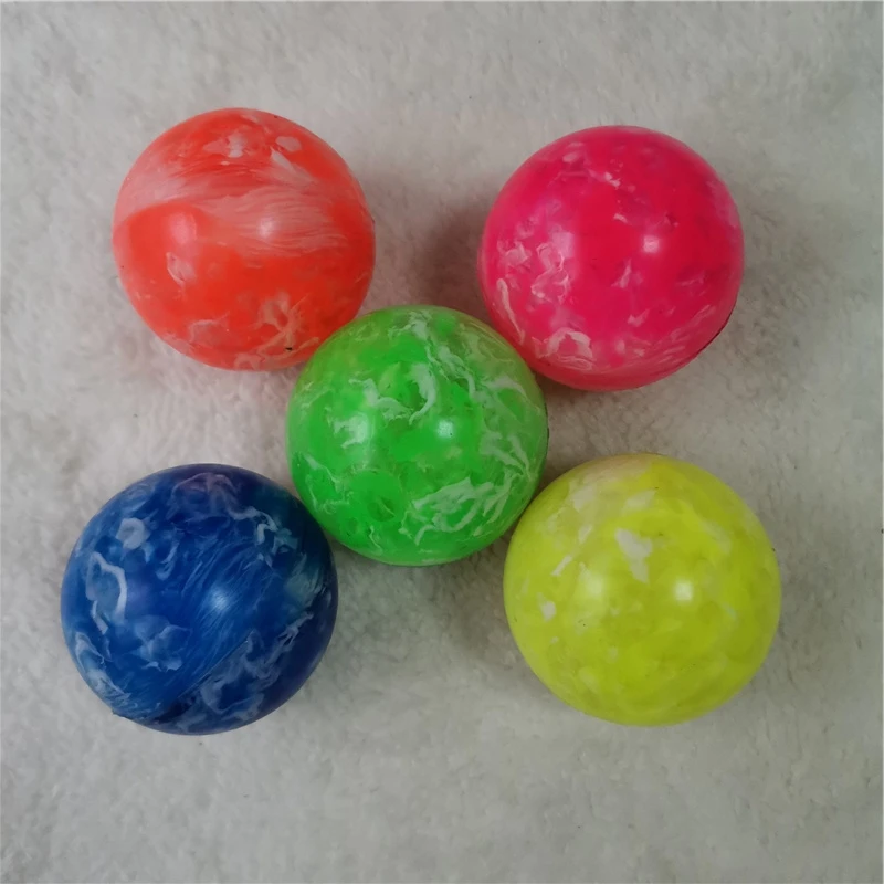 1pc Toy ball Clouds Colorful Bouncy Ball Game child elastic rubber ball Children kids of pinball bouncy Outdoor toys 5.5cm