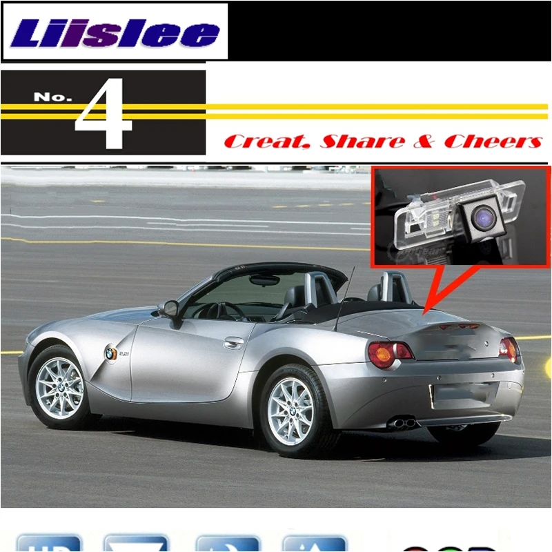 Liislee Автомобильная камера для BMW Z4/Z4M E85 2002~ 2008 Камера заднего вида для PAL/NTSC | CCD с RCA