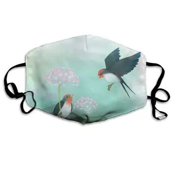 

Mouth Mask For Daily Dress Up, Asian Art Anti-dust Mouth-Muffle, Washable Reusable Holiday Half Face Masks For Mens And Womens