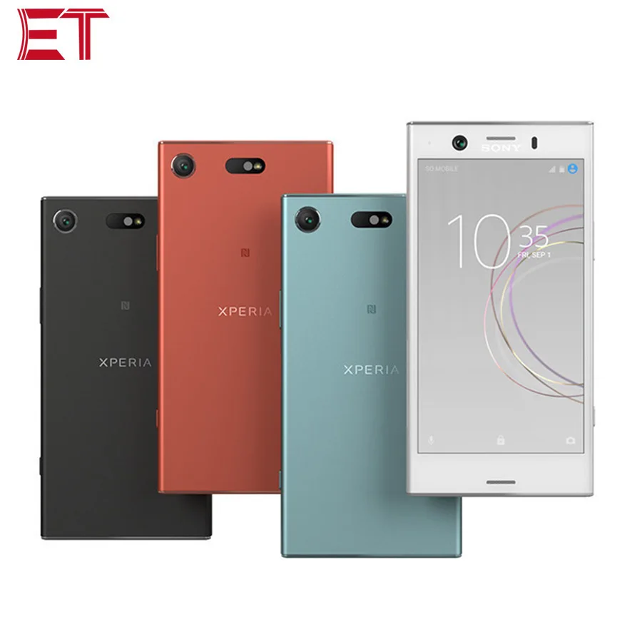 sony Xperia XZ1 компактный G8441 связь LTE 4G, мобильный телефон, 4 Гб Оперативная память 32GB Встроенная память Snapdragon835 4," 19MP Камера NFC Android-смартфон