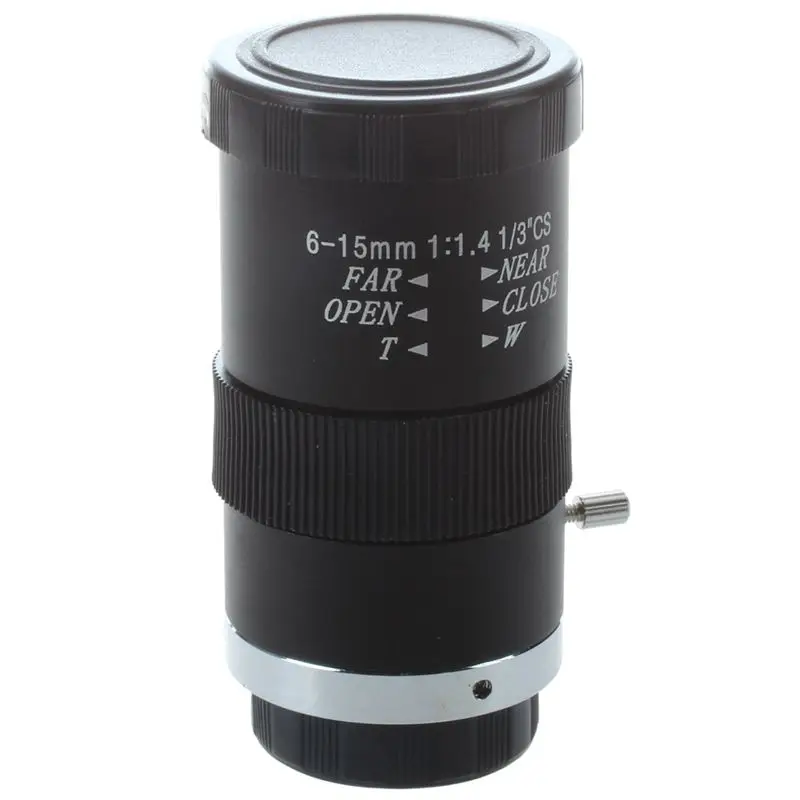 6 15 мм 1/3 &quotF1.4 CS крепление варифокальный CCTV ручной объектив|Адаптеры для
