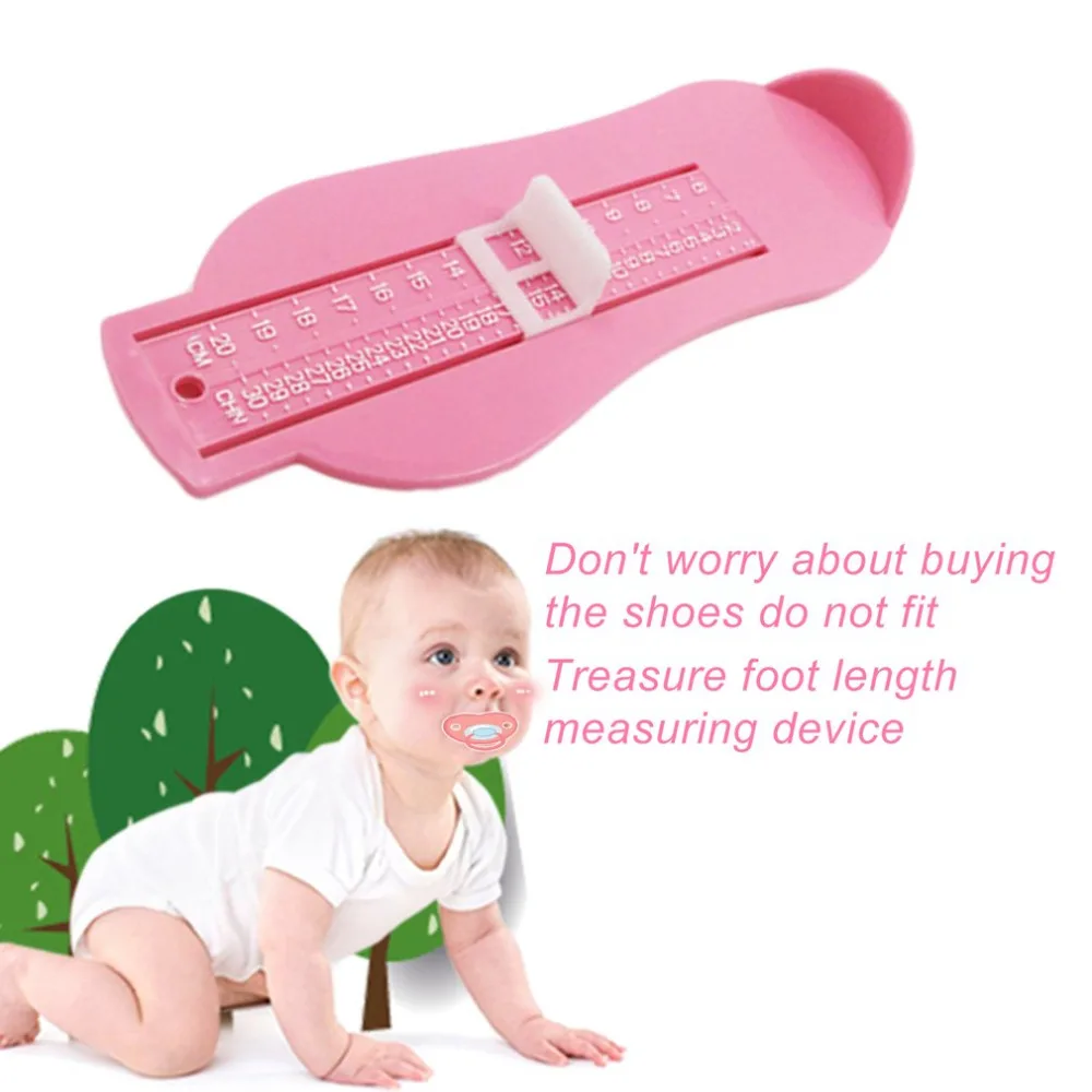 OUTAD ABS для ухода за ребенком, для младенцев, инструмент для измерения ног, измерительный прибор, обувь, измерительная линейка, инструменты 0-20 см, 4 цвета, Прямая поставка