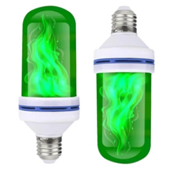 

4 Modes Bulbs Flaming Courtyard Holiday Home Hotel Gifts Flickering Fire Model Dynamic Simulation LED Flame Light Decorative