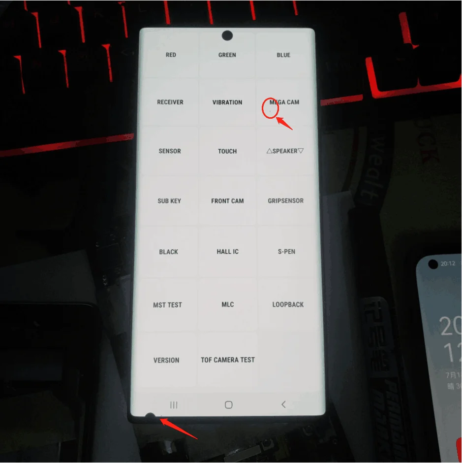 ЖК-дисплей с дигитайзером сенсорного экрана для Samsung Galaxy Note 10 plus N975 N975F без рамки |