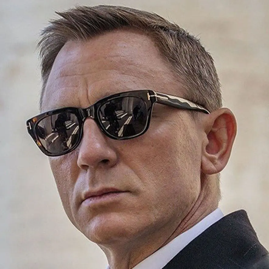 James Bond 007 Style Eyewear TF336 personalizza prescrizione miopia occhiali  da sole progressivi lenti occhiali classici Size50 21 145|Men's Sunglasses|  - AliExpress