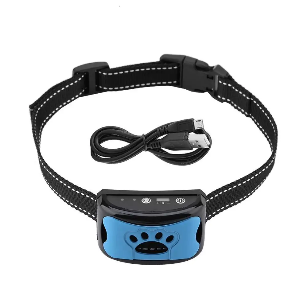 adjustable bark control dog collar
