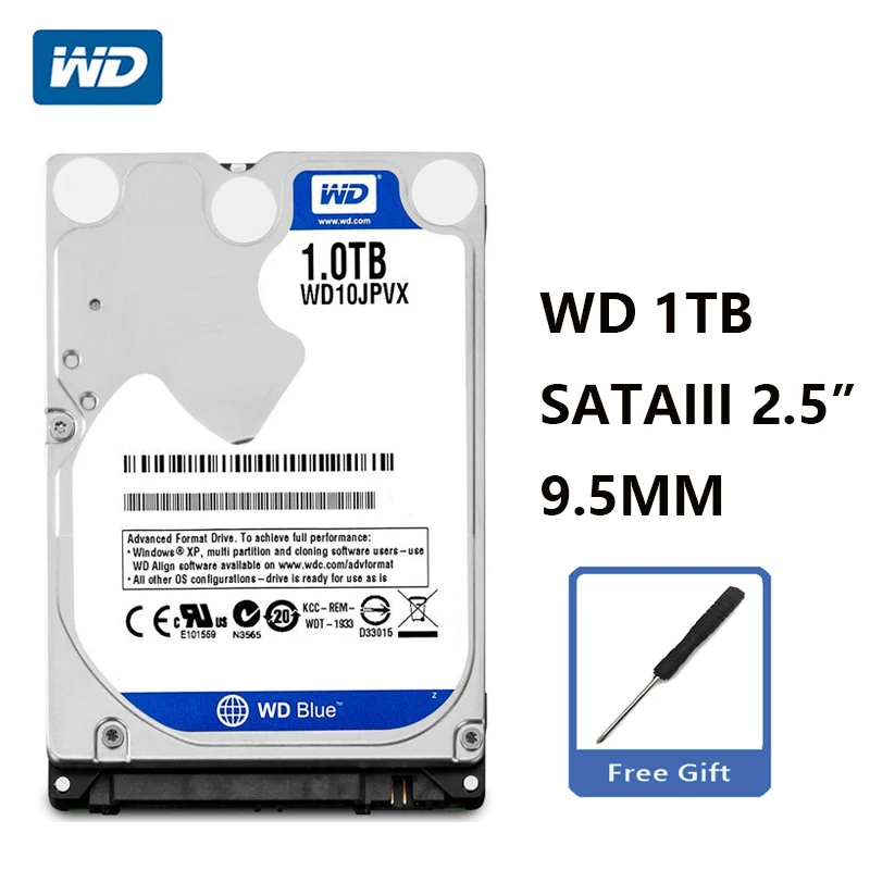 WD Blue 1 ТБ 2 5 &quotSATA III внутренний жесткий диск 1000 Гб HDD HD Жесткий 6 ГБ/сек. 8 м 9 мм 5400