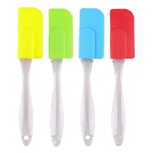 

Heat-Resistant Food Grade Non Stick Butter Cooking Silicone Spatula Set Cookie Pastry Scraper Cake Baking Spatula