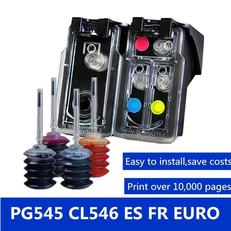 Gracemate PG545 CL546 чернильный картридж Замена для Canon PG 545 CL 546 Pixma IP2850 MX495 MG2450 MG2550 MG2950 NS28 принтер - Цвет: PG545 CL546