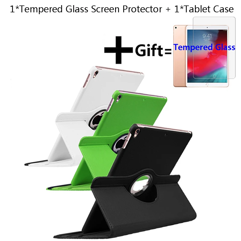 

Tablet Screen Protector Flim+Leather Shockproof Cover For Apple iPad Air 3 10.5 2019 A2152/iPad Pro 10.5 A1701 A1709 2017 Case