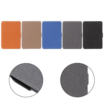 

Fabric Texture Protective Shell Case Cover For 6" Amazon Kindle Paperwhite 1/2/3