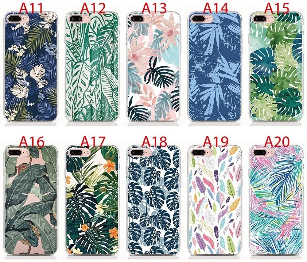 Чехол с зелеными листьями для LG Stylo 6 5 Aristo Plus K31 Velvet G7 G8 ThinQ K11 K10 K9 K8 Rakuten Mini|Бамперы| |