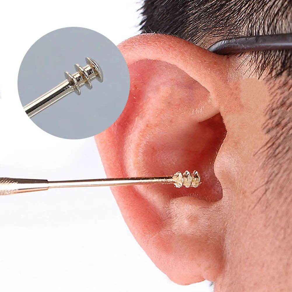 Promo Spoon Removal-Cleaner Spiral-Ear-Pick Ear-Wax Stainless-Steel Beauty-Tool 1PC -232123 Bxp1BkRa