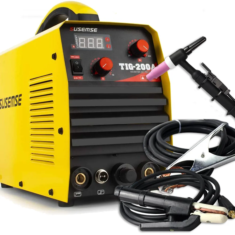 PLASMARGON TIG200A 200Amp TIG Welder Tig/Arc/Stick Tig Welding Machine High Frequency 110/220V DCInverter IGBT MMA Digital Display PLASMARGON TIG200A 200Amp TIG Welder Tig/Arc/Stick Tig Welding Machine High Frequency 110/220V DCInverter IGBT MMA Digital Display
