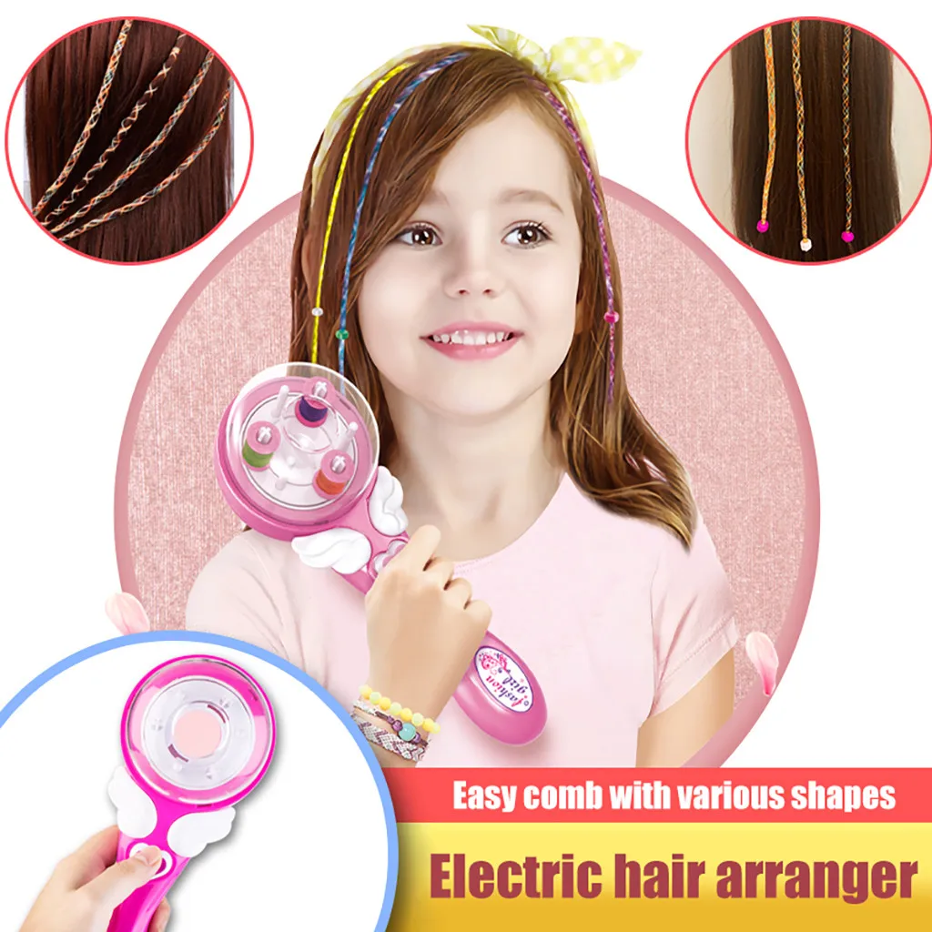 

Electric Automatic Knitting Machine DIY Electric Hair Braider Twisting Knitting Tools Girl Fashion Hair Styling Tools Kids toy