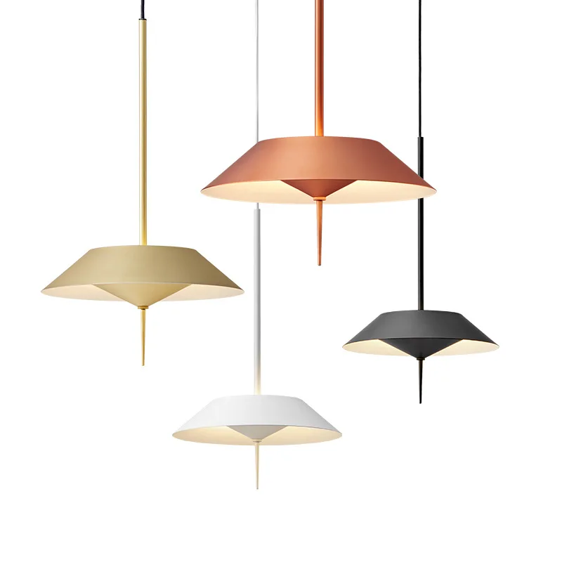 

Designer Scandinavian creative line pendant lamp living room bedroom modern LED geometric modeling art pendant suspension lights
