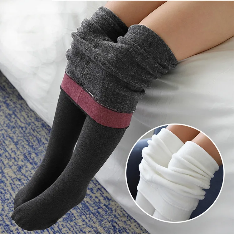 

Fashion New Kids Trousers Pure Cotton Children's Bottom Leggings High Waist Thicker Winter Girls Leggings Children's Clothing