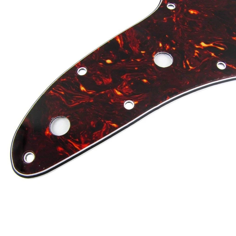 4Ply Guitar Pickguard Scratch Plate for American Fender Style Vintage JM Guitar, with Screws