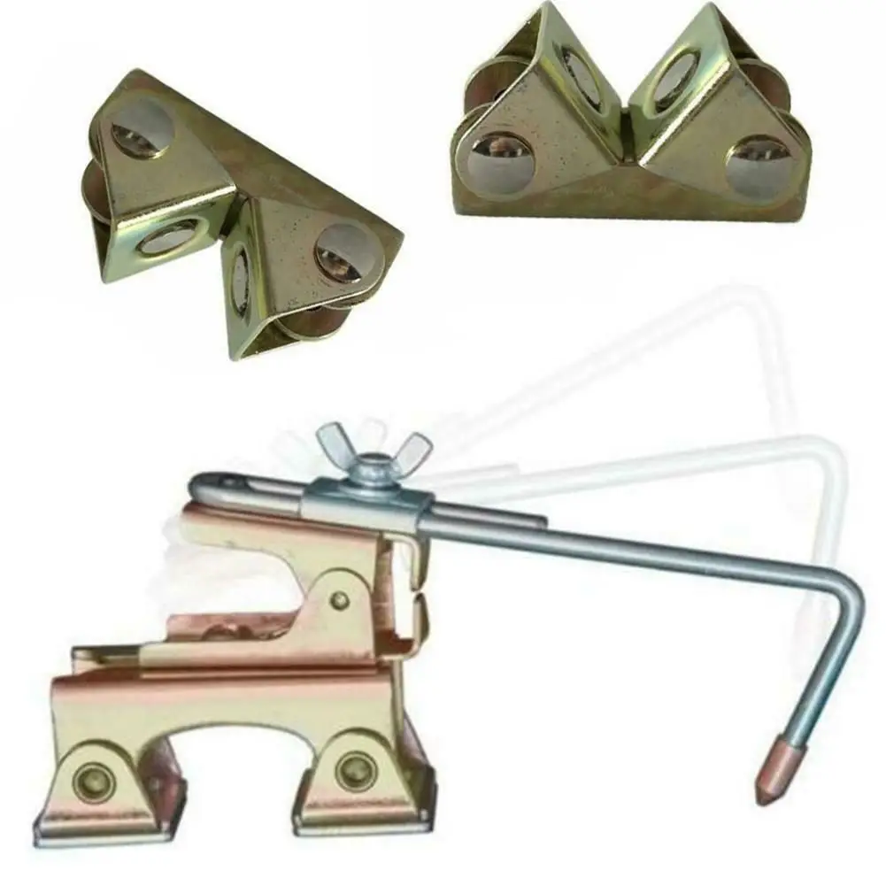 4pcs Magnetic V-Type Clamps V-Shaped Welding Holder Welding Fixture Adjustable Magnetic V-Pads Hand Tools Metal Working Tool