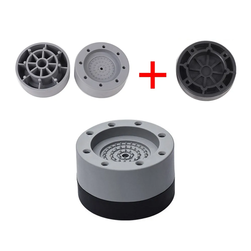 4pcs Anti Vibration Feet Pads Washing Machine Rubber Mat Antivibration