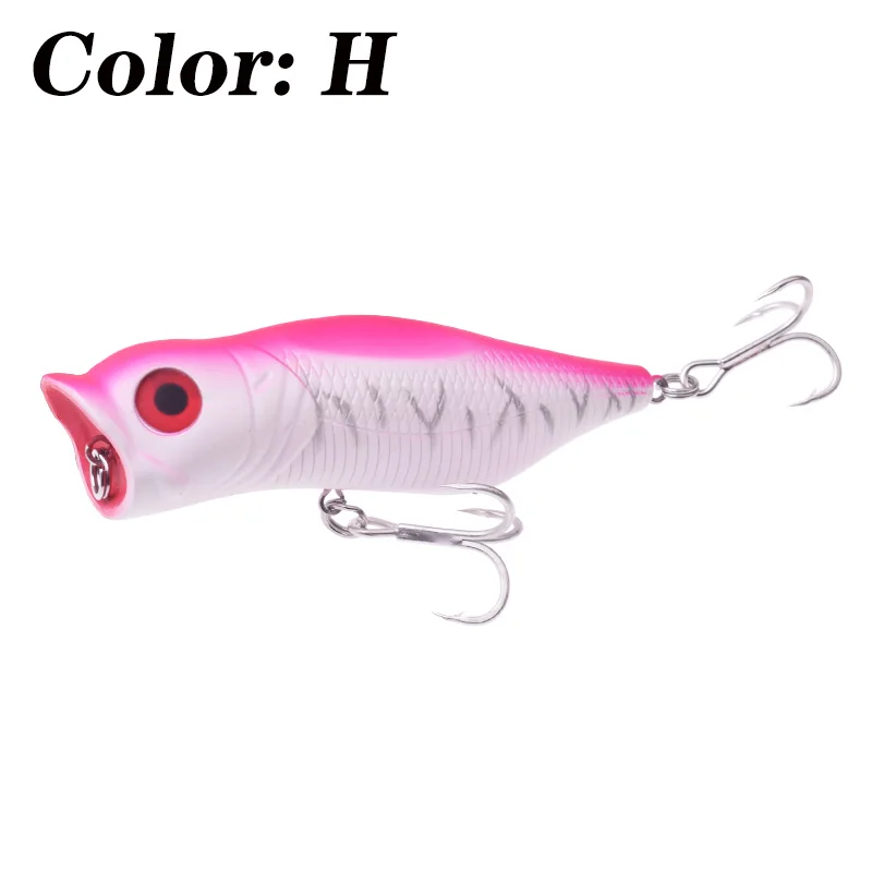 Popper Fishing Lure Hard Baits  Top Water Popper Fishing Lure - 1pcs Top  Water - Aliexpress