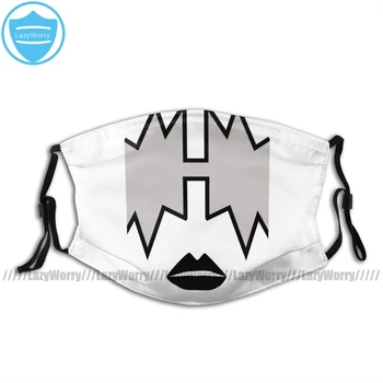 

Kiss Band Mouth Face Mask Ace Frehley From KISS Band Facial Mask Kawai Cool with 2 Filters for Adult