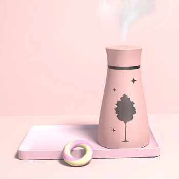 

Humidifier Aroma Essential Maple Leaf for Home Car USB Fogger Mist Maker with Led Night-Light