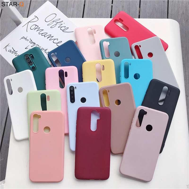 Силиконовый чехол карамельных цветов для xiaomi redmi note 8 pro t 7 7a 8a k20 5 6 9 xiomi Матовая