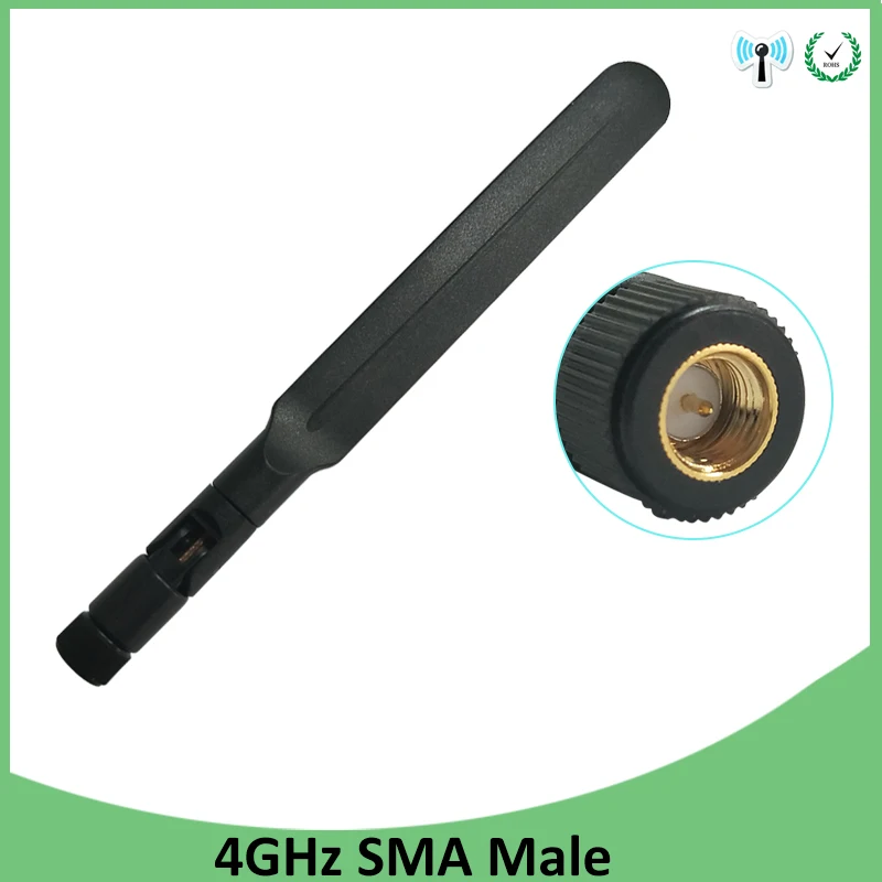1 шт. 4G Lte Антенна 5dbi Sma штекер разъема антенны направленная внешняя антенна для 4g маршрутизатор беспроводной lte-модем ретранслятор