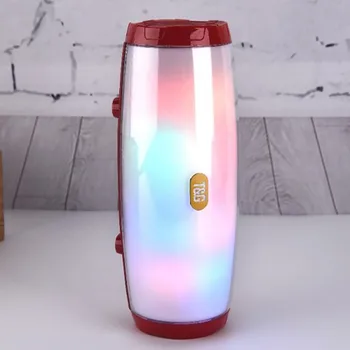 

Portable Bluetooth Colorful LED Speaker Wireless Color Light Subwoofer Home Outdoor Music Player Wholesale