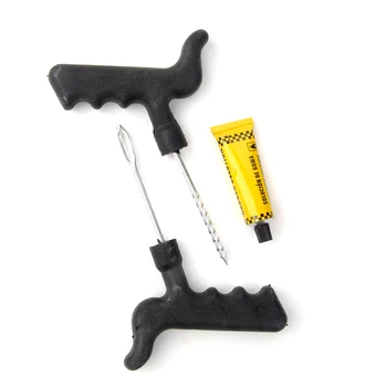 

Hot Bike Puncture Accessories Truck Professional Practical Hand Tool Motorcycle Studding Auto Car Tire Repair Kit