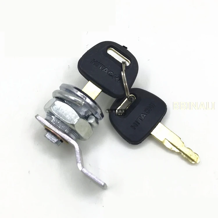 Для мини-экскаватор HITACHI ZX/60/70/120/200/210/300/330/360 кабина экскаватора двери цилиндр замка двери аксессуары для экскаватора