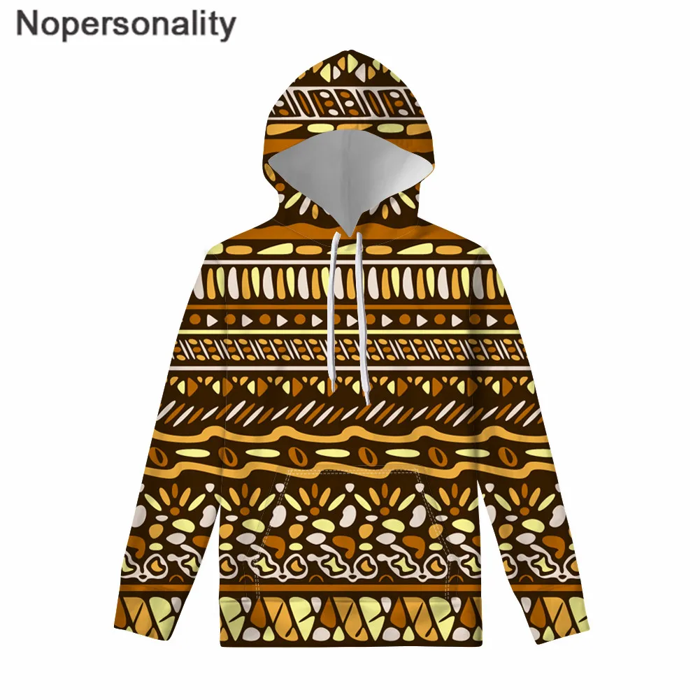 Nopersonality, ретро цвет, этнический стиль, толстовка с капюшоном, Модные женские осенние толстовки, Женские винтажные пуловеры с длинным рукавом - Цвет: L3022Z72W