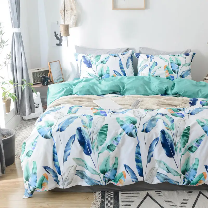 Four pieces cotton naked sleep skin 4 sheets quilt bedding