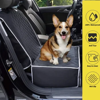 

Waterproof Dog Seat Basket Pet Dog Car Carrier Bag Pad Fold Travel Hanging Bags Car Seat Cover Safe Carry Cat Puppy Bag
