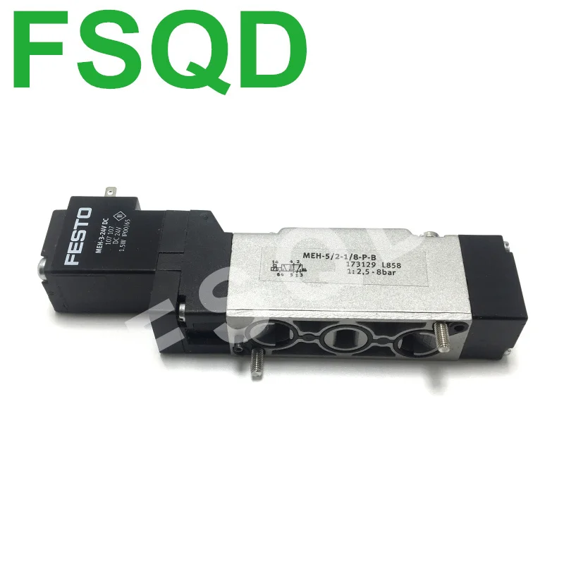 MEH-5/2-1/8-P-B 173129 MEH-5/2-1/8-P-L-B 173135 MEH-5/2-1/8-B 173127 DC24V AD220V MEH-5/2-1/8-P 35056 FSQD FESTO электромагнитные