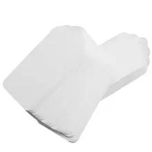 100 гребешок Крафт-бумага свадебный подарок на день рождения Пустые бирки багажная этикетка 9X4,5 см белый