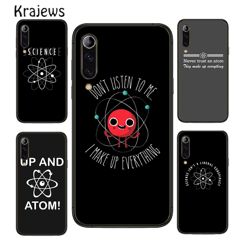 Чехол krajew Atom для телефона Huawei P10 P20 P30 P40 Mate 10 20 30 40 Pro Lite P Smart 2019 2020 Z | Мобильные