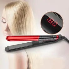 Профессиональный выпрямитель для волос, светодиодный утюжок для выпрямления волос, прямые инструменты для укладки волос