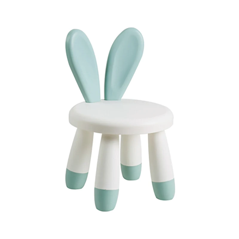 

Children's Bench Small Chair Backrest Household Plastic Bench Low Stand Cartoon Baby Bench Kindergarten Chair Children's Bench