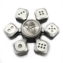 Ручной Спиннер игра в кости Стиль цинковый сплав подшипник высокая скорость спиннинг рельеф игрушка