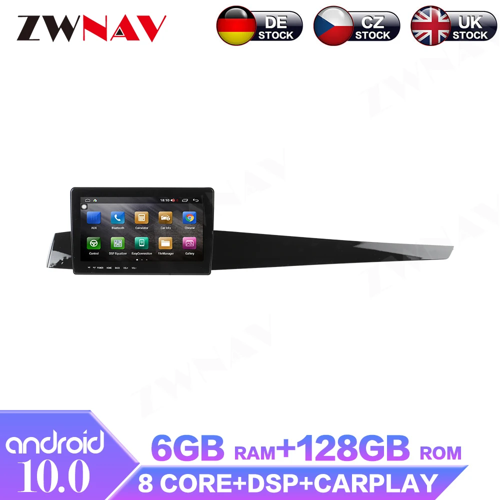 Android 10 6+128GB Car Multimedia Player GPS For Renault laguna 3 Latitude Radio Navig Auto Stereo Carplay | Автомобили и