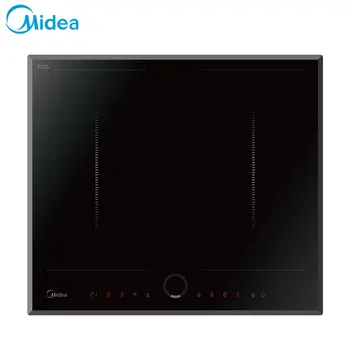 

Midea Built-in Hobs MIH67838F Major Home Appliances Kitchen Household Appliance Black Fry Full Sliding Touch Bulit-in Induction Hobs Four-cooker