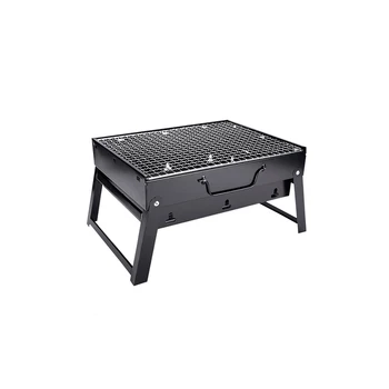 

1 Pc 35x27x19.5cm Barbecue Grill Cooking Foldable Charcoal Barbeque Heating Stove for Outdoor