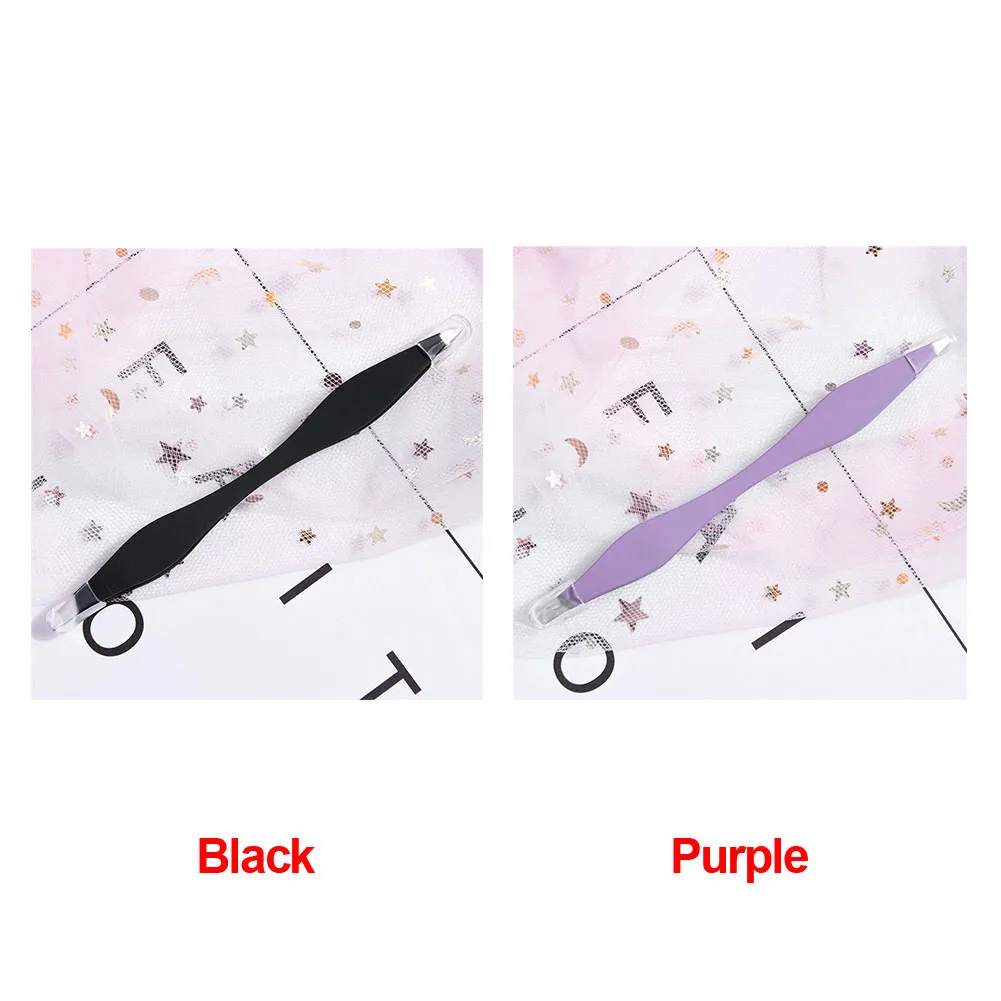 Makeup Durable Eyelash Extension Anti-Static 2 In 1 Pincet Double Ends Eyebrow Tweezer Tools